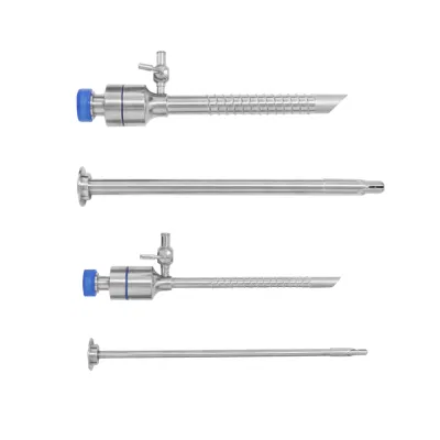 Instruments chirurgicaux réutilisables de haute qualité, trocarts laparoscopiques pour la chirurgie endoscopique, ensemble de 5mm et 10mm